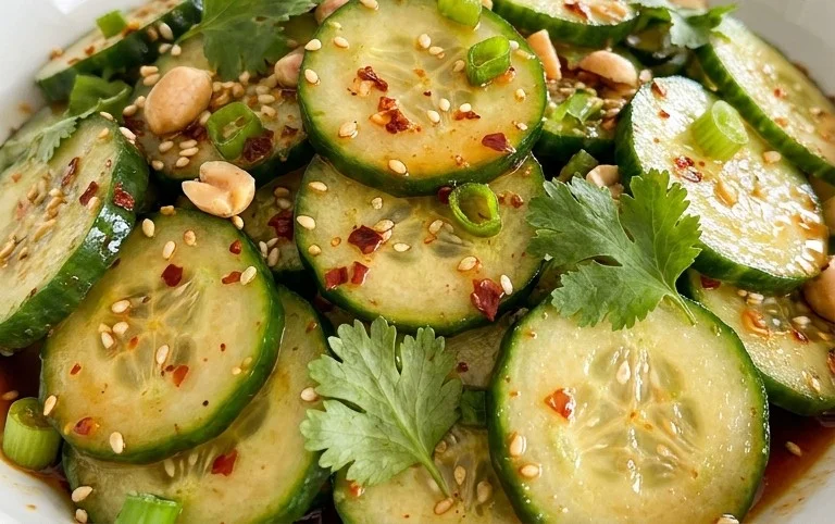 Spicy Asian Cucumber Salad