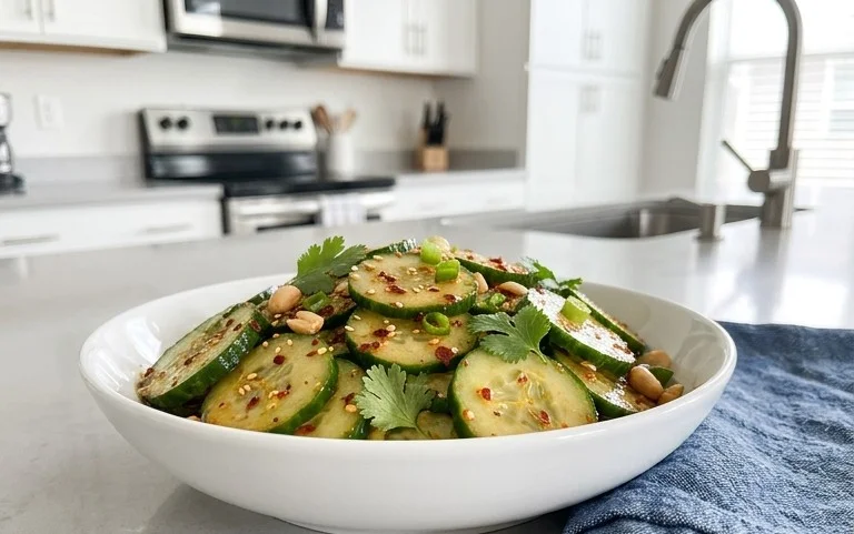 Spicy Asian Cucumber Salad