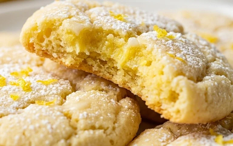 Soft & Chewy Lemon Cookies