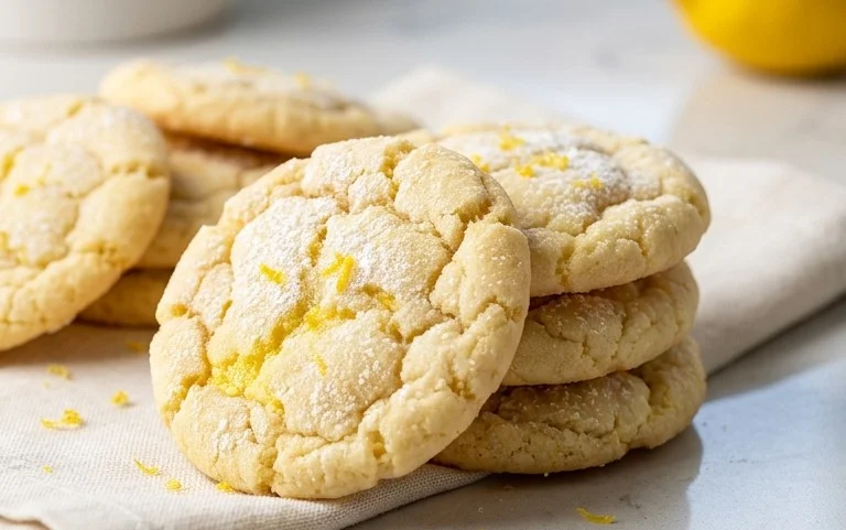 Soft & Chewy Lemon Cookies