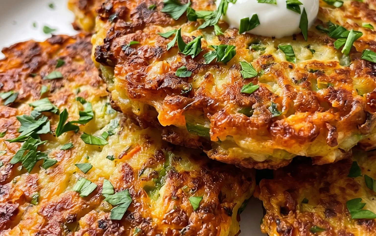 Vegetable Potato Fritters