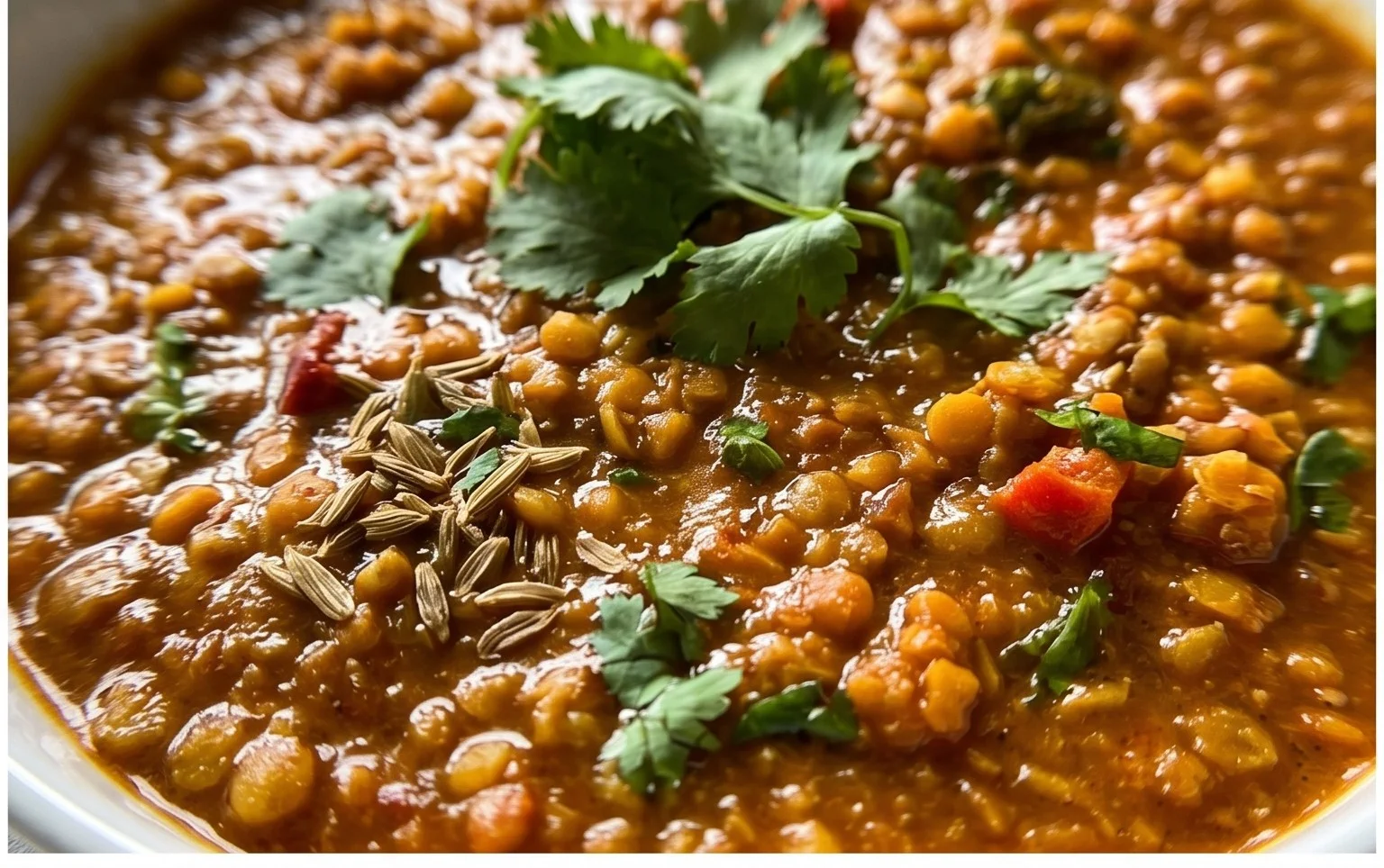 Spicy Red Lentil Curry