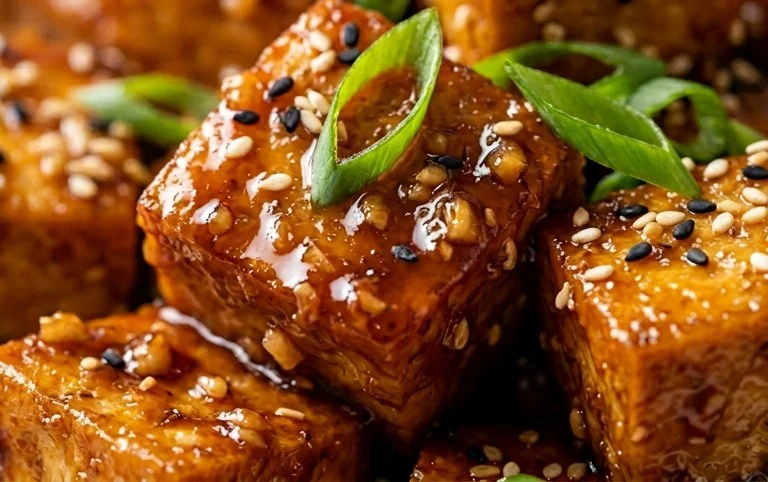 Honey Garlic Tofu