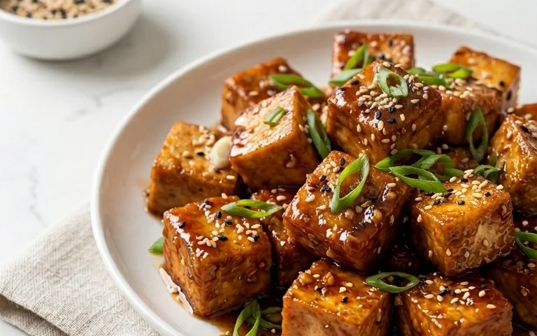 Honey Garlic Tofu