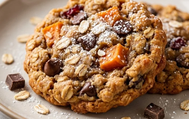 Sweet Potato Oatmeal Cookies