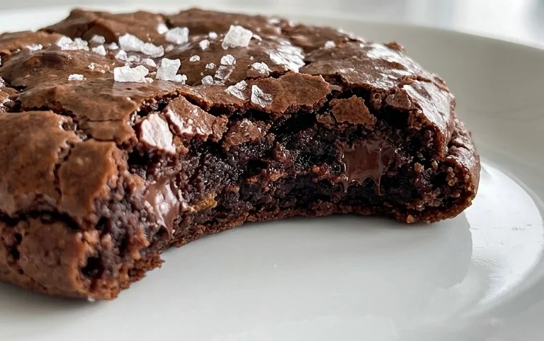 Salted Brownie Cookies