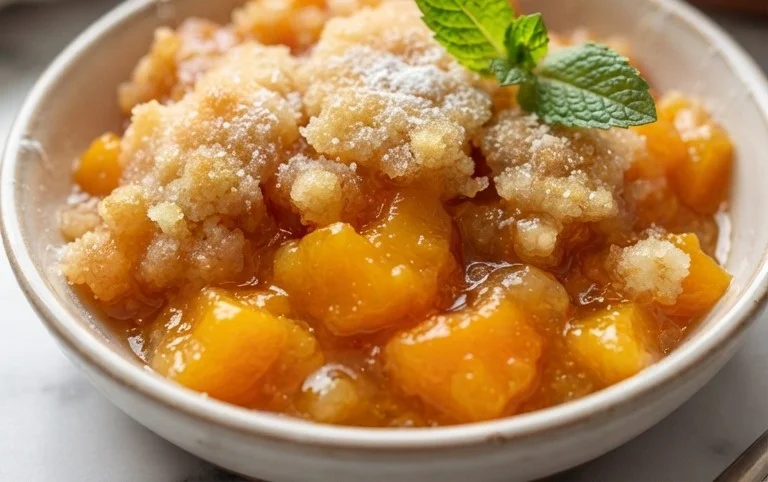 The Easiest Southern Peach Cobbler