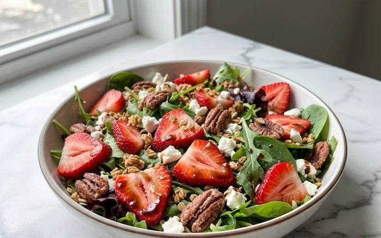 Strawberry Crunch Salad