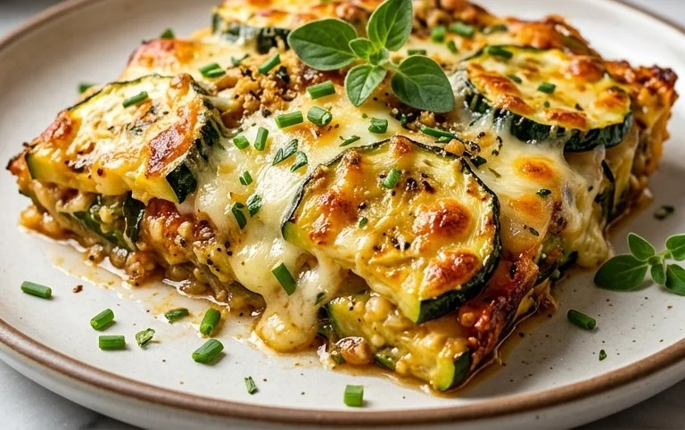 Baked Zucchini and Cheese