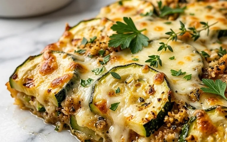 Baked Zucchini and Cheese