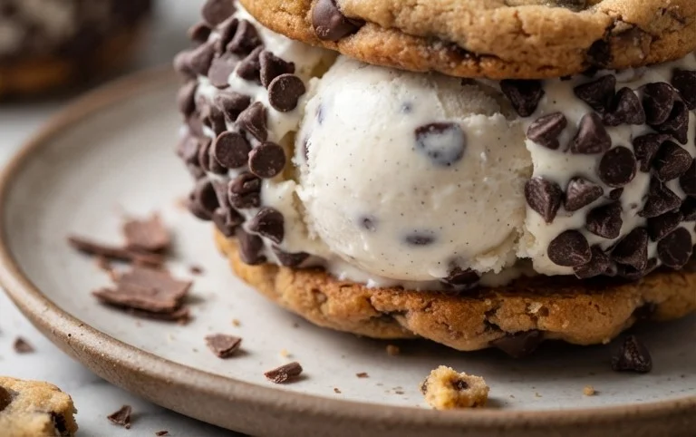 Cookie Ice Cream Sandwiches (Like a Chipwich!)