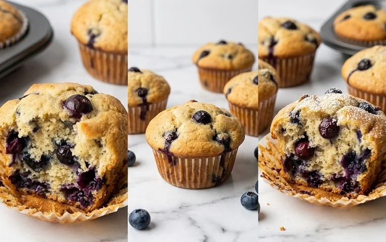 Homemade Blueberry Muffins