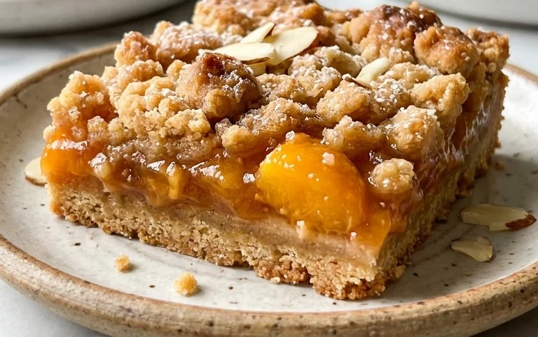 Fresh Peach Crum extractb Bars