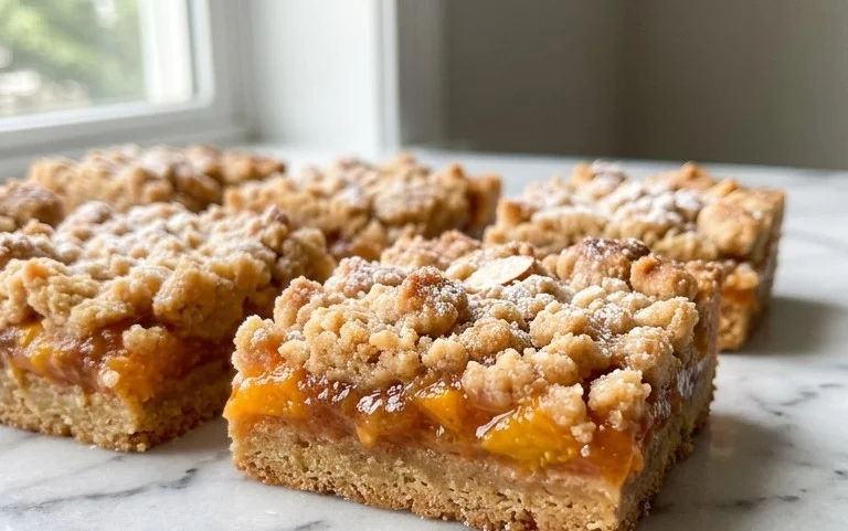 Fresh Peach Crum extractb Bars