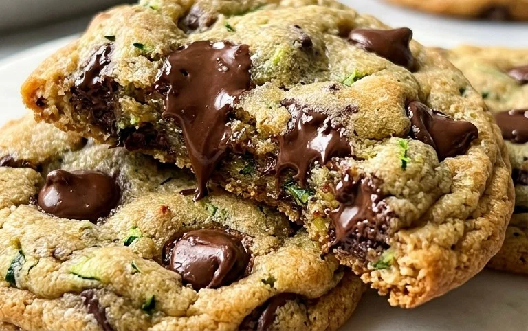 Zucchini Chocolate Chip Cookies