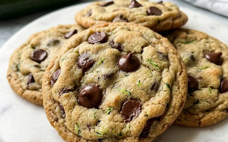 Zucchini Chocolate Chip Cookies