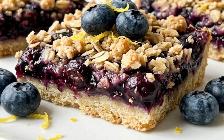 Easy Blueberry Pie Bars
