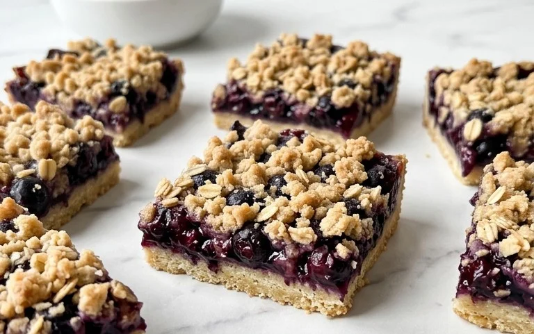 Easy Blueberry Pie Bars