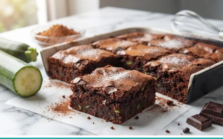 Chocolate Zucchini Brownies Recipe