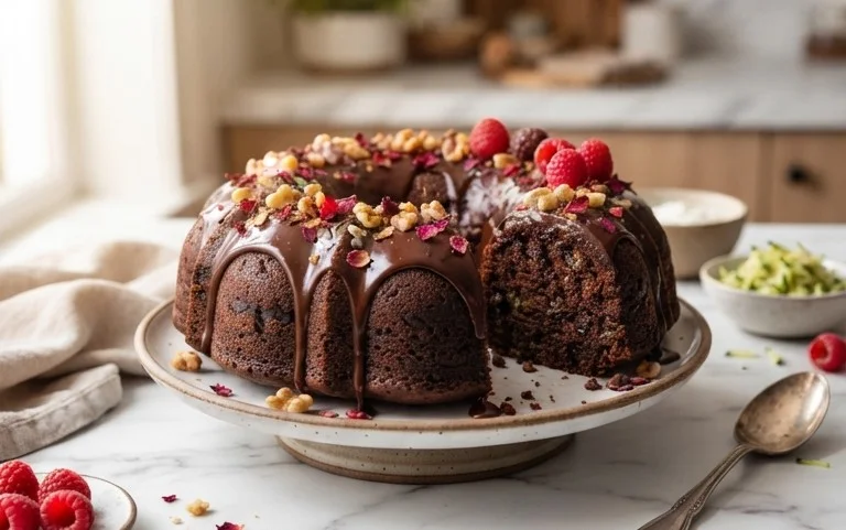 Chocolate Zucchini Bundt Cake 