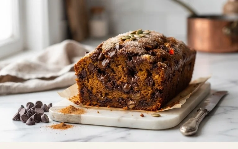 Pumpkin Chocolate Chip Bread