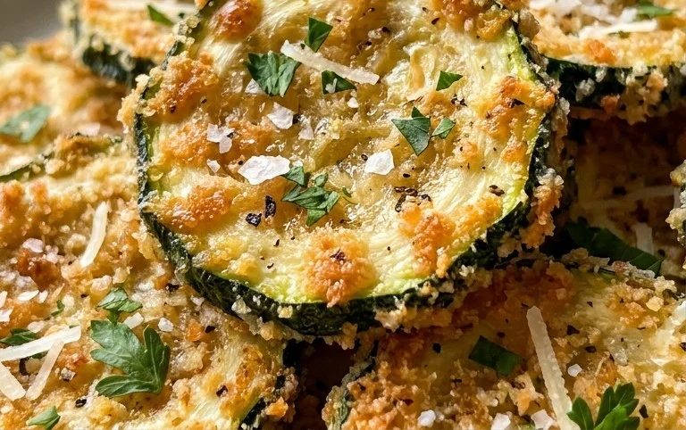 Crispy Baked Zucchini Chips