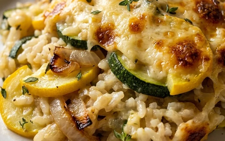 Julia Child's Zucchini and Rice Gratin (Tian de Courgettes au Riz)