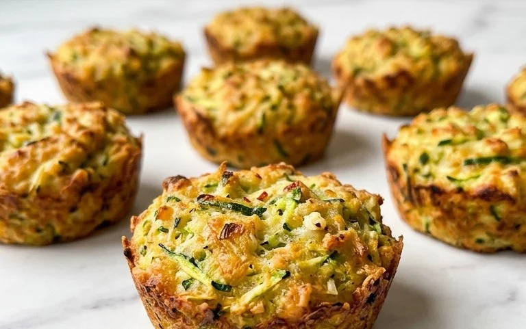 Zucchini Garlic Bites