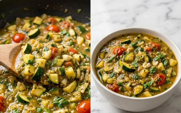Simple Fresh Zucchini Pasta Sauce