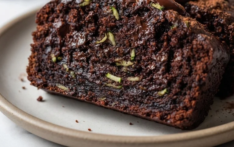 Double Dark Chocolate Zucchini Bread