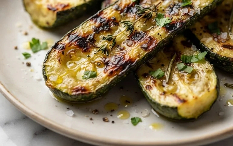 Simple Herb-Infused Roasted Zucchini Recipe
