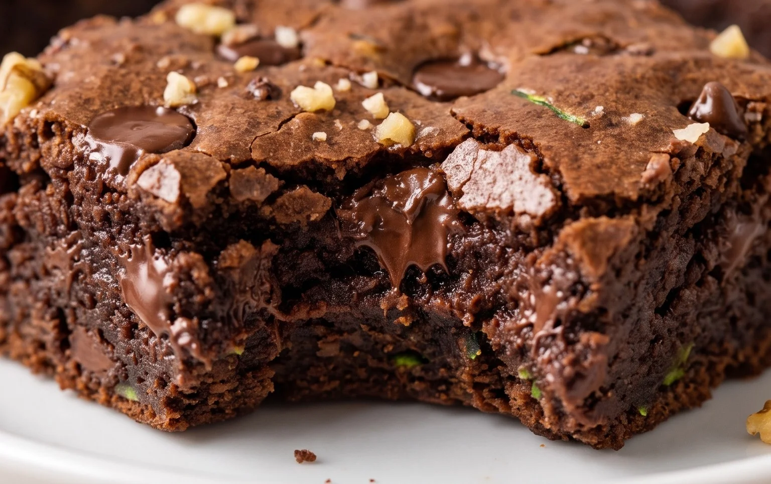 Zucchini Brownies (gluten-free, dairy-free options)