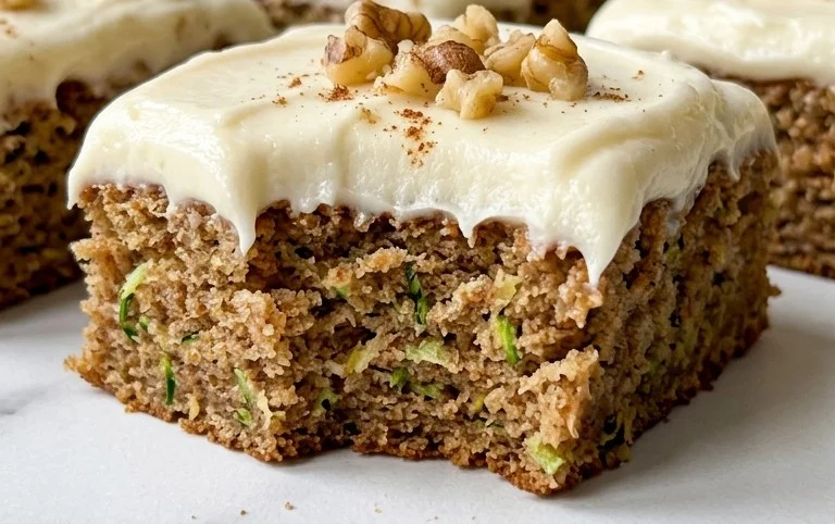 The Best Zucchini Bars