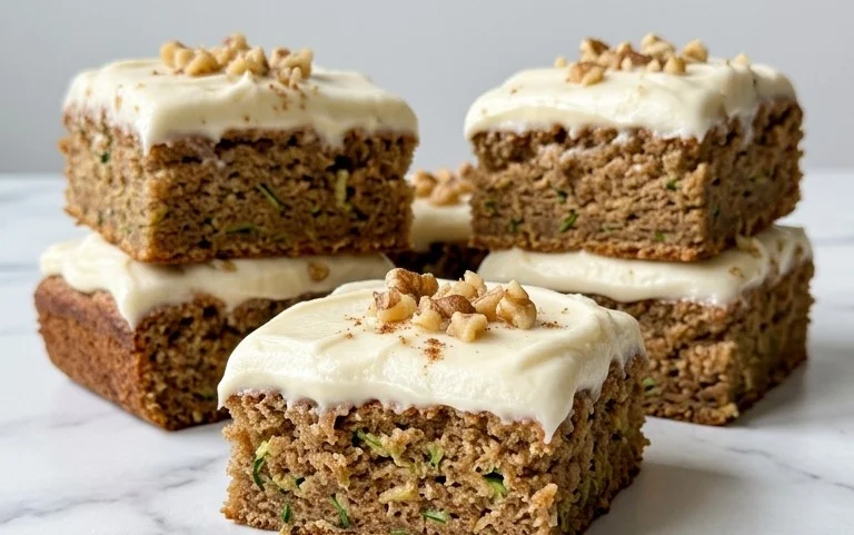 The Best Zucchini Bars